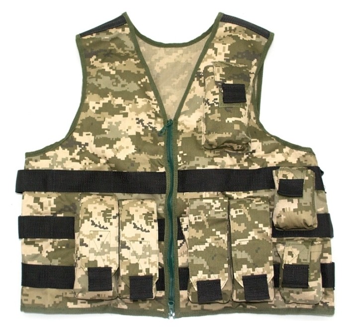 Жилет розвантажувальний ROU, камуфляж, укр, укр