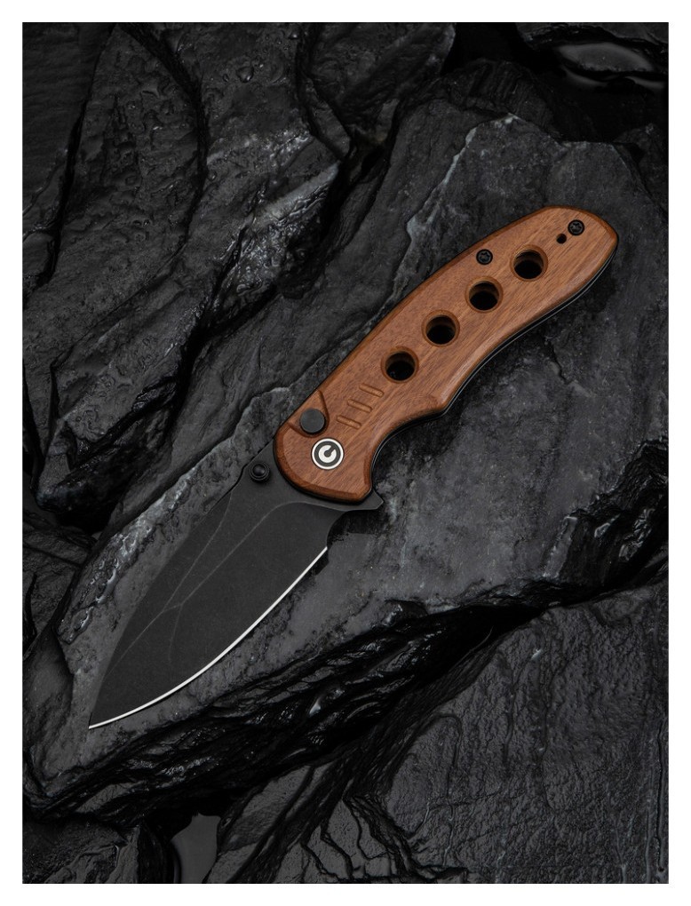 Ніж складаний Civivi Triptych Guibourtia Wood C23085B-3, укр, укр