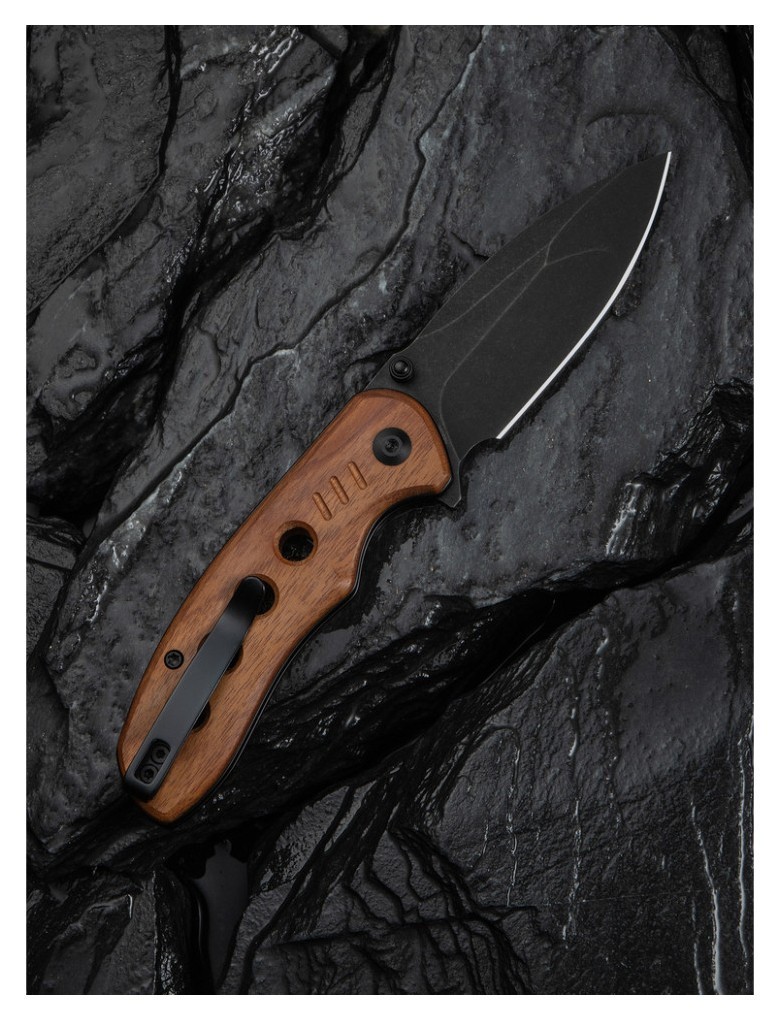 Ніж складаний Civivi Triptych Guibourtia Wood C23085B-3, укр, укр