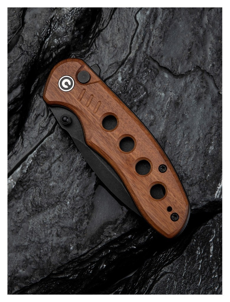 Ніж складаний Civivi Triptych Guibourtia Wood C23085B-3, укр, укр