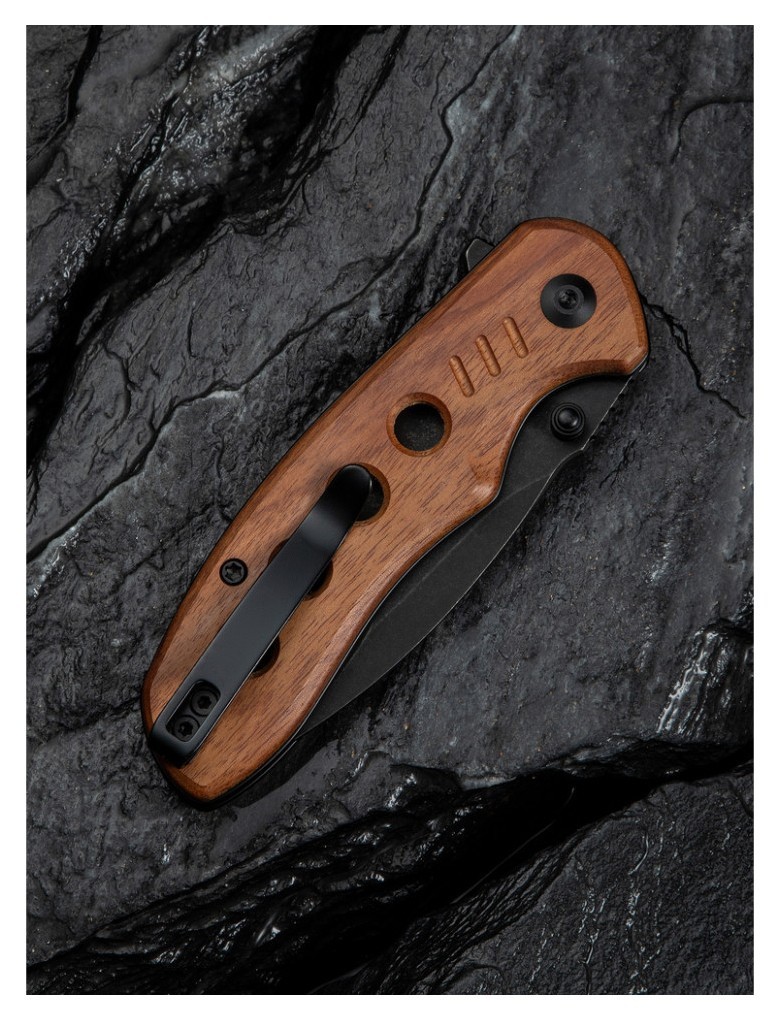 Ніж складаний Civivi Triptych Guibourtia Wood C23085B-3, укр, укр