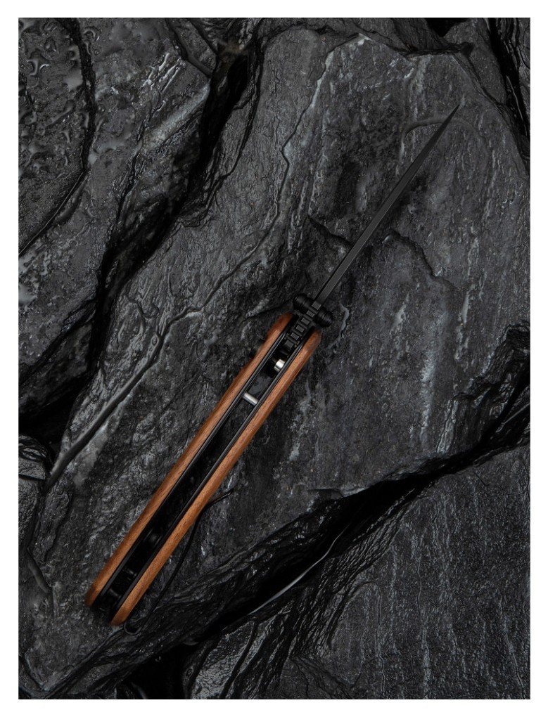 Ніж складаний Civivi Triptych Guibourtia Wood C23085B-3, укр, укр