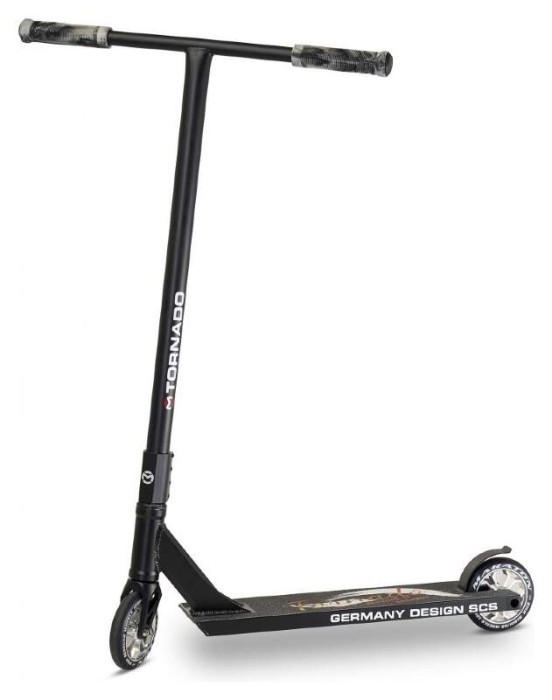 Трюковий самокат Maraton Tornado SCS 2022 Чорний, укр, укр