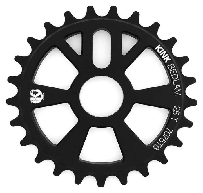 Зірка KINK BMX Bedlam 28T матова чорна (для BMX), укр, укр