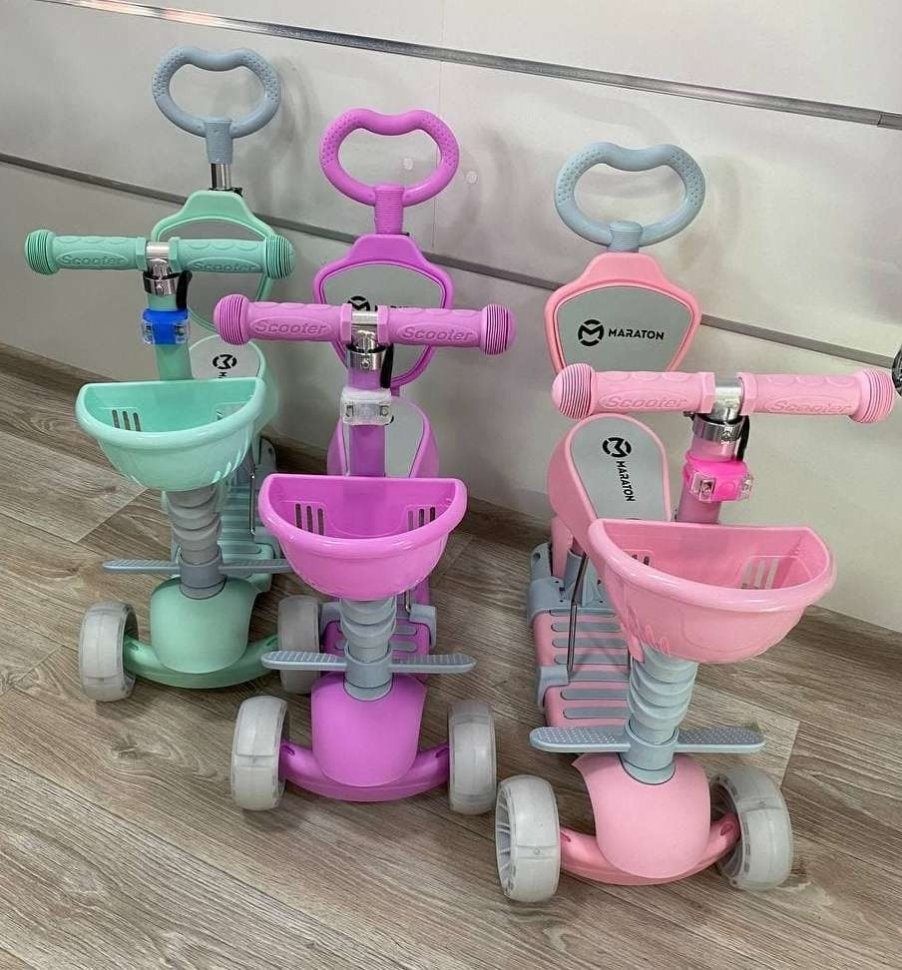 Самокат Maraton Tucson, Рожевий