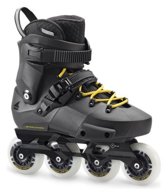 Роликовые коньки для взрослых Rollerblade TWISTER EDGE W 38 (7US) 240мм Black/Yellow (7847500800)