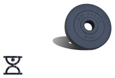 Диск композитний Rn-Sport на 5 кг – 51 мм.