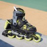Ролики Rollerblade Microblade SL black-lime, укр Фото - 6