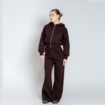 Костюм Pobedov повседневный женский шоколадный, Костюм Pobedov Elegant женский шоколадный