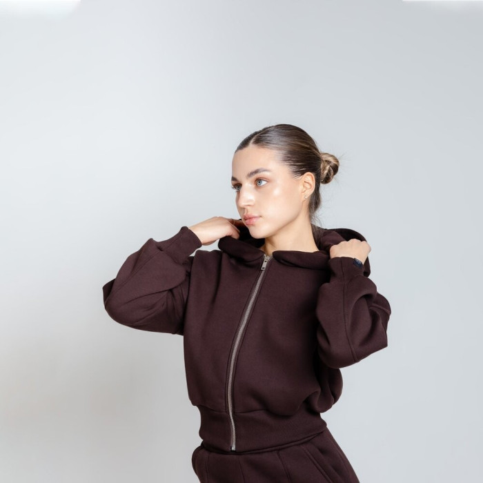 Костюм Pobedov повседневный женский шоколадный, Костюм Pobedov Elegant женский шоколадный