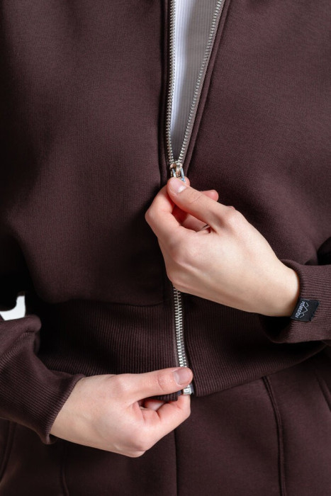 Костюм Pobedov повседневный женский шоколадный, Костюм Pobedov Elegant женский шоколадный