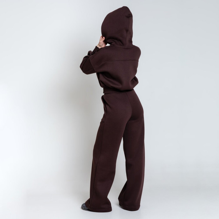 Костюм Pobedov повседневный женский шоколадный, Костюм Pobedov Elegant женский шоколадный