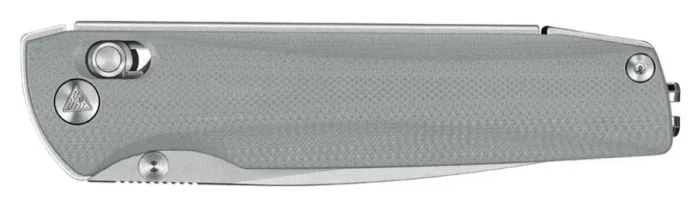 Нож складной туристический SRM Terrier 258L-GK2 (9.3 см) 140Cr, G10 серый