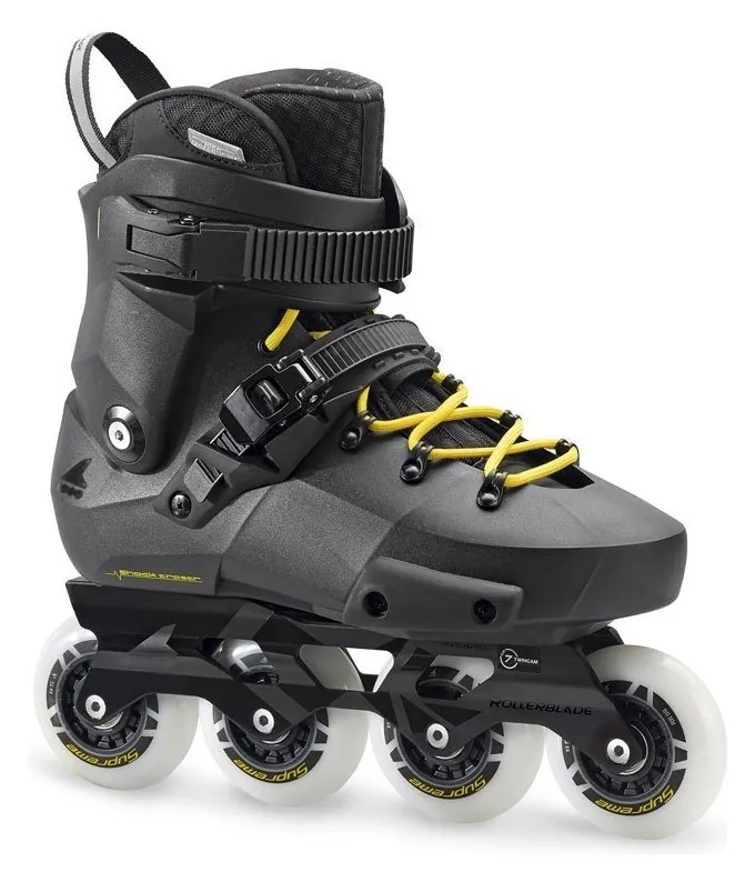 Роликові коньки для дорослих Rollerblade TWISTER EDGE 38 (7US) 240мм Black/yellow (07847500 800) (240мм)
