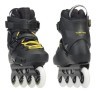 Роликові коньки для дорослих Rollerblade TWISTER EDGE 38 (7US) 240мм Black/yellow (07847500 800), укр Фото - 1