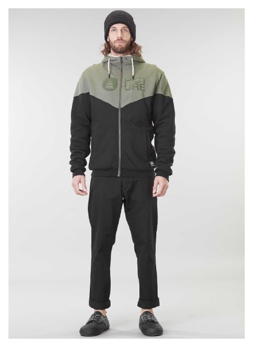 Толстовка жіноча Picture Organic Basement Plush Hoody dusty olive