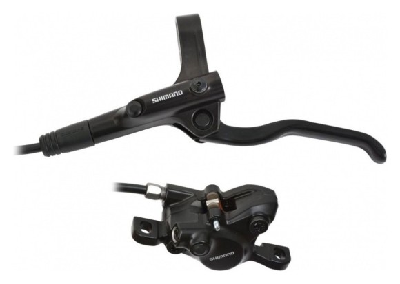 Ручка тормозная левая c калипером черн. SHIMANO BR-MT200 F850 (черн.)