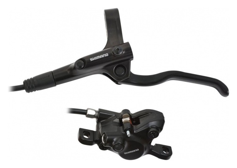 Ручка тормозная левая c калипером черн. SHIMANO BR-MT200 F850 (черн.) 