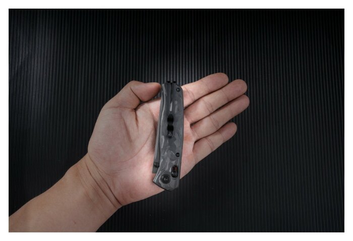 Ніж складаний SRM Medal 255L-FB2, чорний, укр, укр