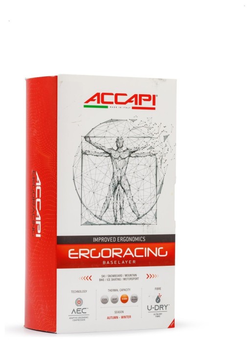 Термоштани 3/4 чоловічі Accapi Ergoracing 3/4, Anthracite/Orange р. XS/S