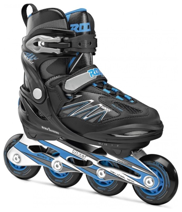 Роликовые коньки Roces MOODY 5.0 BOY /черно-синий/30-35