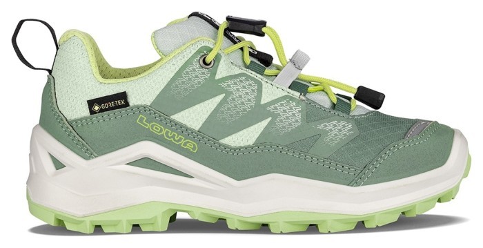 LOWA кроссовки Maddox Pro GTX LO Jr smk green-mlk green 34.0