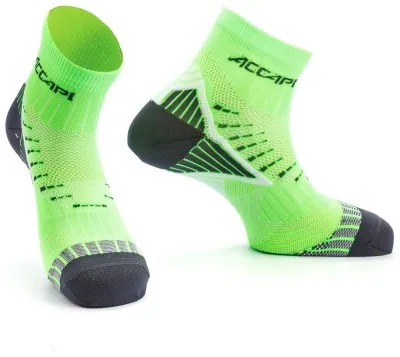 Термошкарпетки Accapi Running UltraLight, Green Fluo, 34-36