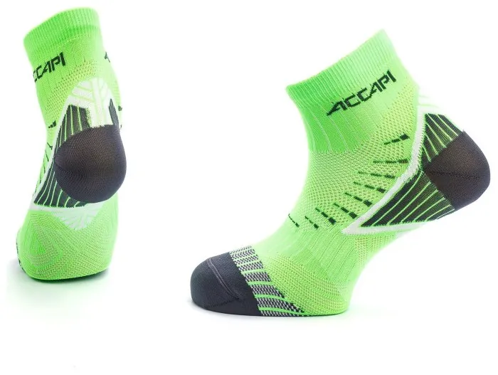 Термошкарпетки Accapi Running UltraLight, Green Fluo, 34-36