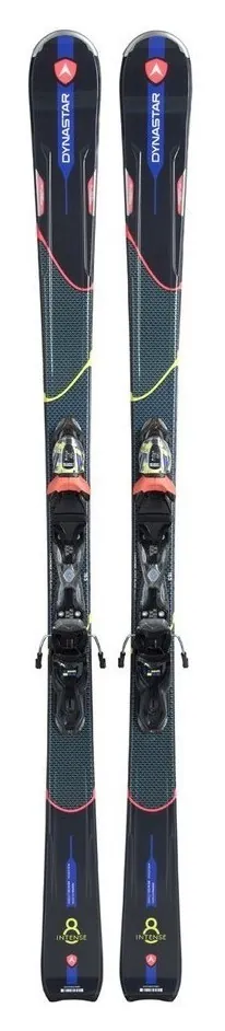 Лижі гірські (комплект) Dynastar INTENSE 8 + XPRESS W 11 158см Black/purple (DAFD80+FCFD022) (158 см black, purple)