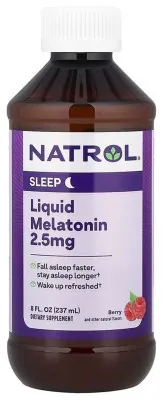 Melatonin Liquid 2.5mg - 237 ml (До 03.27)