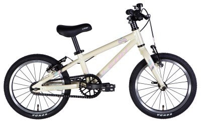 Велосипед AL 16" Leon GO Vbr FR рама-8" бежевий з рожевим 2025