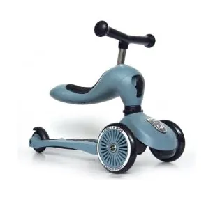 Самокат Scoot and Ride серії Highwaykick-1 сіро-синій, 1-5 років (DWT_SR-160629-STEEL)