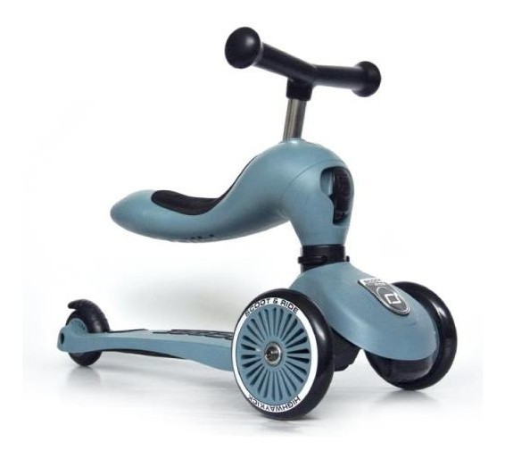 Самокат Scoot and Ride серії Highwaykick-1 сіро-синій, 1-5 років