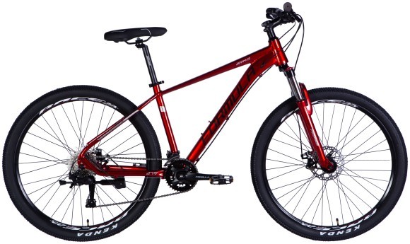 Велосипед AL 27,5" Formula ZEPHYR 3.0 DD CS рама-17" красный 2025