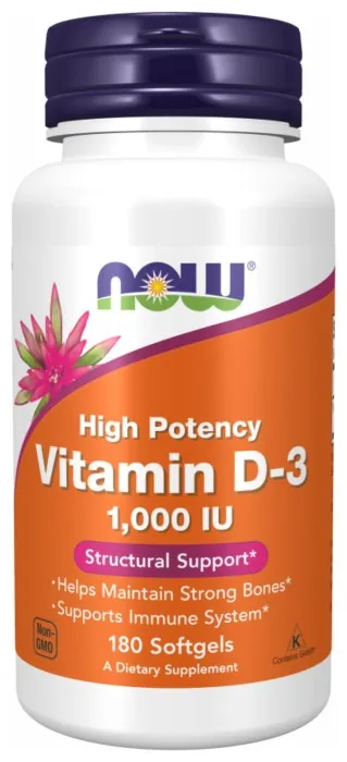 VIT D-3 1000 IU - 180 sgels