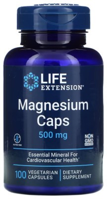 Magnesium Caps 500 mg - 100 vcaps