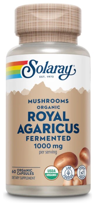 Org Grown Fermented Royal Agaricus 1000mg - 60 caps