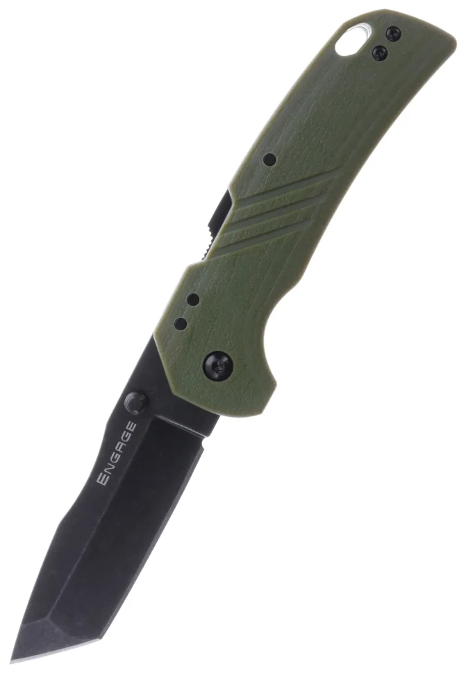 Ніж складаний Cold Steel Engage 3" Tanto, OD Green (SHM_CST CS-FL-30DPLT-BGZ)