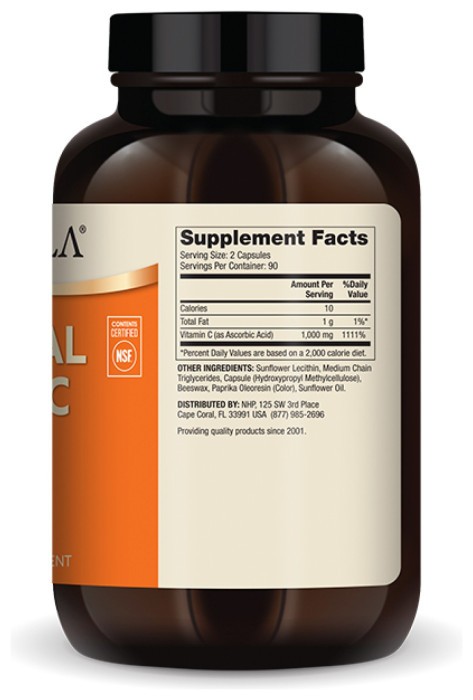 Liposomal Vitamin C - 180 caps