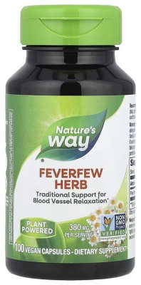 Feverfew Herb - 100 vcaps