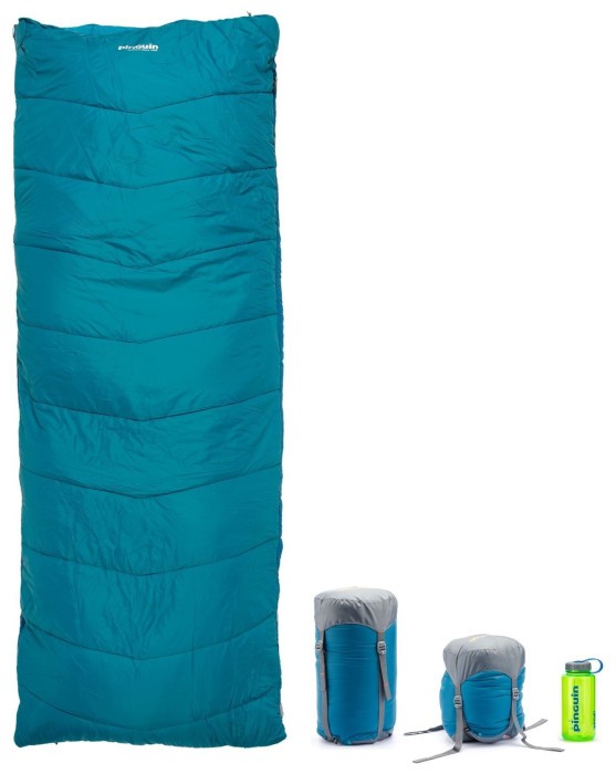Спальный мешок Pinguin Travel (13/9°C), 190 см - Right Zip, Petrol (PNG 241464) 2020