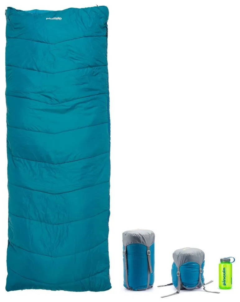 Спальний мішок Pinguin Travel (13/9°C), 190 см - Right Zip, Blue (PNG 241457) 2020 (SHM_PNG 241457)