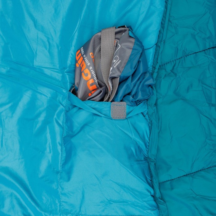 Спальный мешок Pinguin Travel (13/9°C), 190 см - Right Zip, Petrol (PNG 241464) 2020