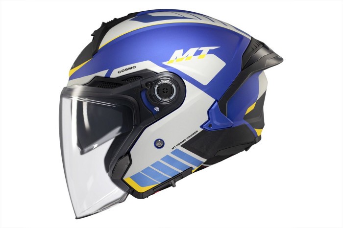 Мотошолом MT Cosmo SV Cruiser C7 Matt Blue