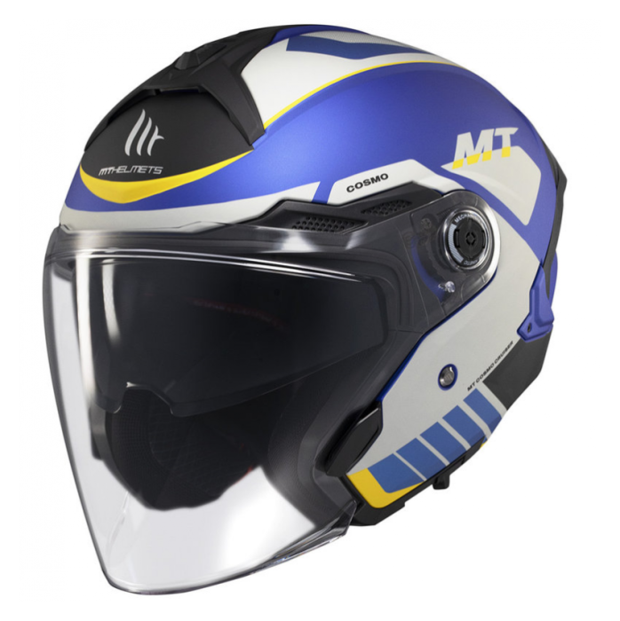 Мотошолом MT Cosmo SV Cruiser C7 Matt Blue