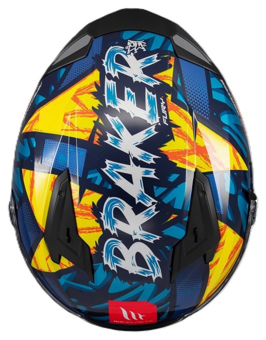 Мотошолом MT BRAKER SV FURY C17 Gloss