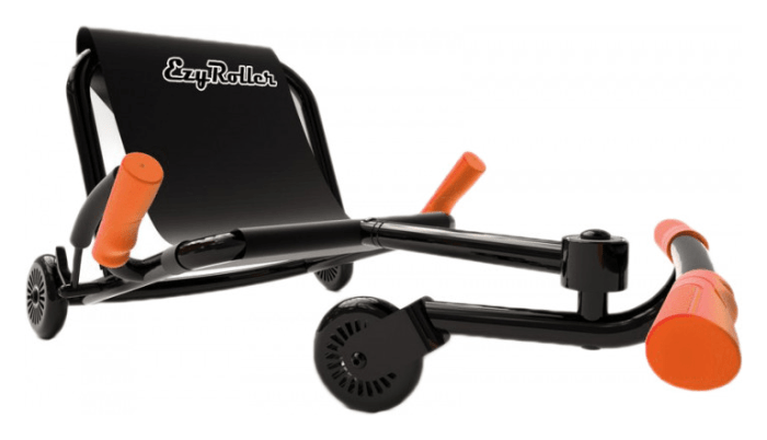 Самокат-каталка Ezyroller Classic, чорно-помаранчевий, укр, укр