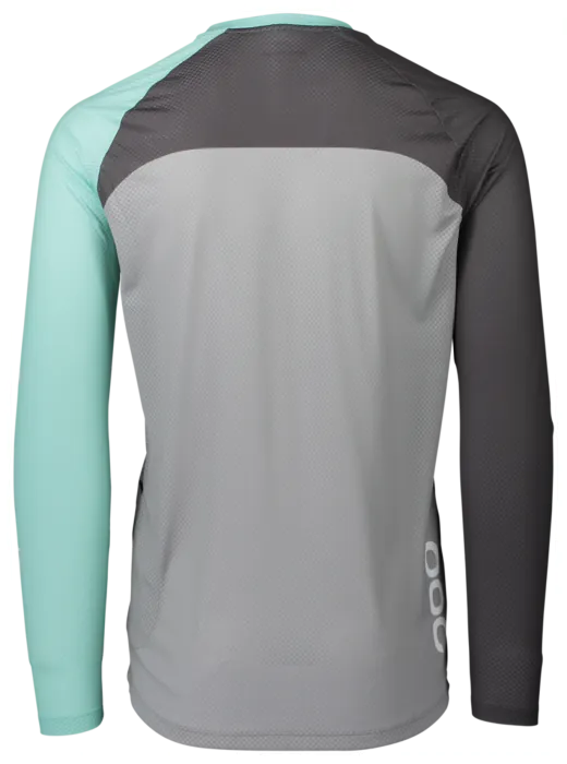 Джерси POC MTB Pure LS Jersey, Lt Fluorite Green/Sylvanite Grey/Alloy Grey, S