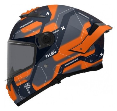 Мотошолом MT THUNDER 4 SV LUMEX C24 Matt
