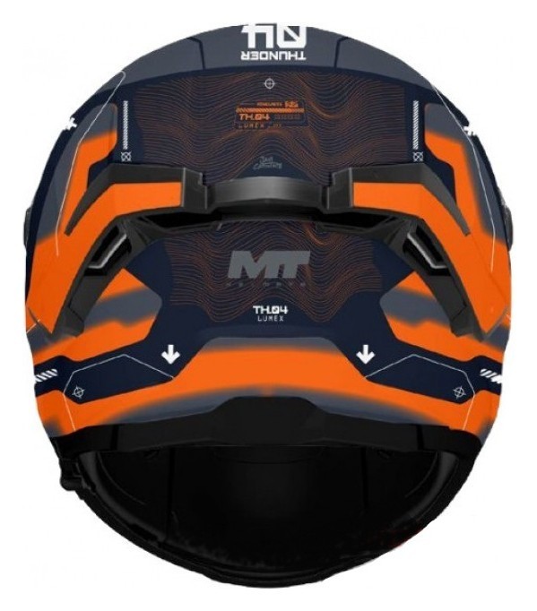 Мотошолом MT THUNDER 4 SV LUMEX C24 Matt